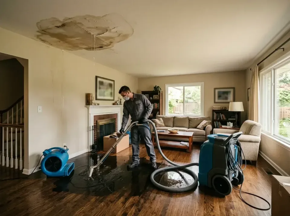 attic-pipe-burst-ceiling-drip-008 — frequently asked questions, Water Damage Restoration & Carpet Care in Star City, AR